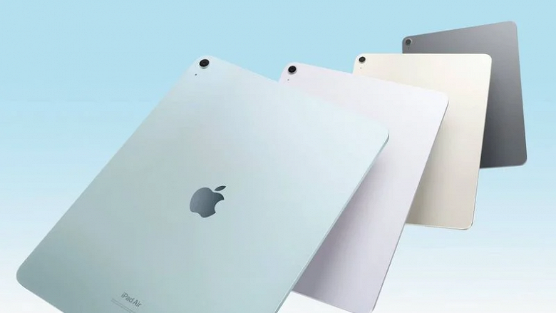 Представлены новые iPad Air с улучшенными камерой и звуком, на базе SoC Apple M2