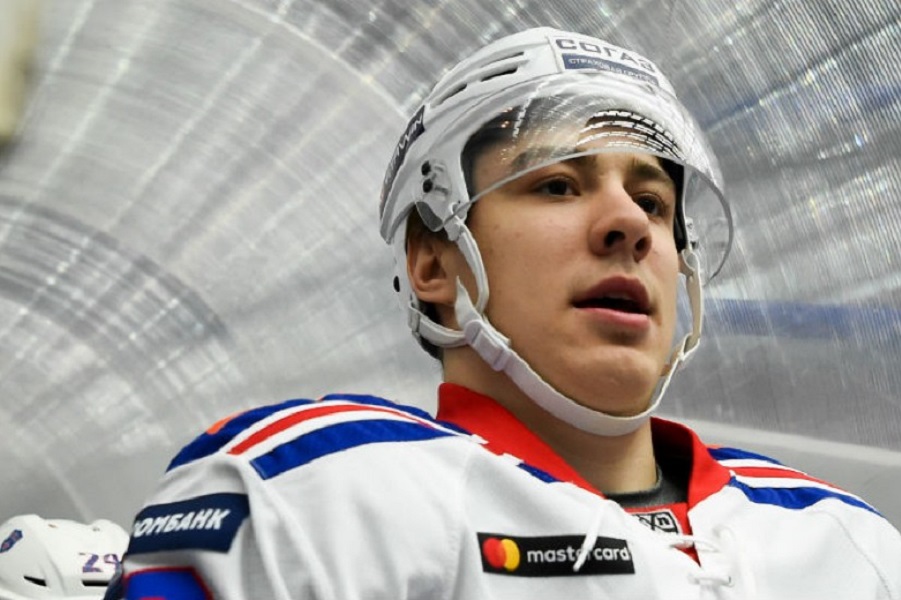 Кузьменко делит с Овечкиным третье место в списке российских снайперов сезона НХЛ