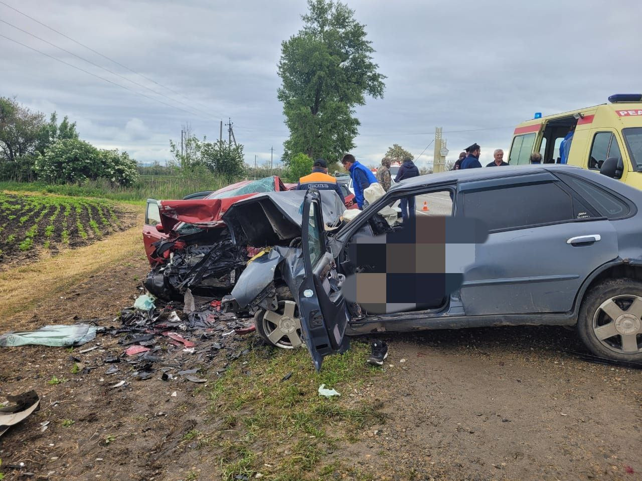 В аварии в Кочубеевском округе погибло трое взрослых и пострадал один ребёнок